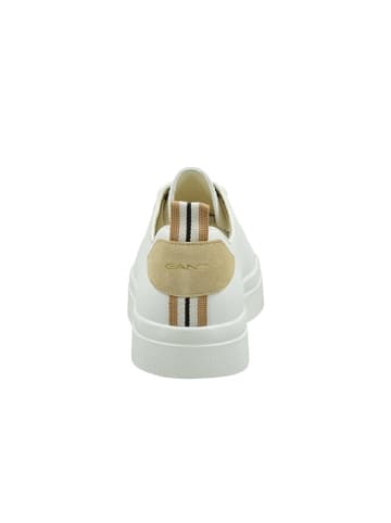 GANT Footwear Leder-Sneakers "Avona" in Weiß