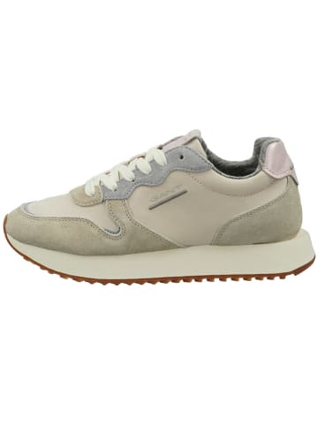 GANT Footwear Skórzane sneakersy "Bevinda" w kolorze szarobrązowym