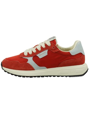 GANT Footwear Leder-Sneakers "Beywi" in Rot