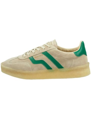 GANT Footwear Leren sneakers "Cuzima Crepe" beige/groen