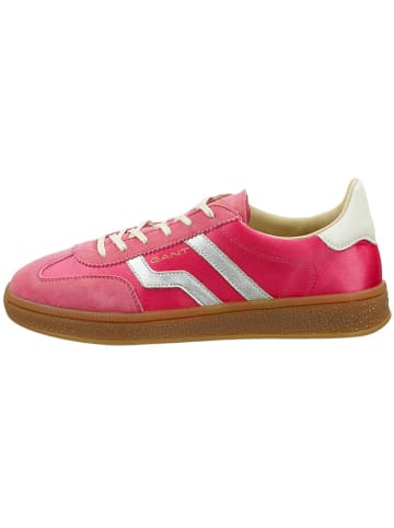 GANT Footwear Skórzane sneakersy "Cuzima" w kolorze różowym
