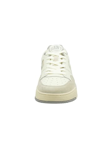 GANT Footwear Leder-Sneakers "Brookpal" in Beige/ Weiß