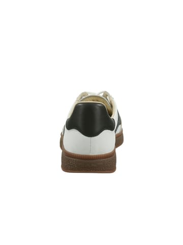 GANT Footwear Skórzane sneakersy "Cuzmo" w kolorze biało-czarno-beżowym