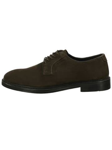 GANT Footwear Leder-Schnürschuhe "Bidford" in Braun
