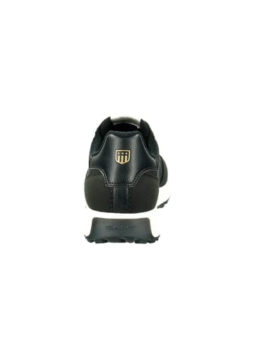 GANT Footwear Leder-Sneakers "Garold" in Schwarz