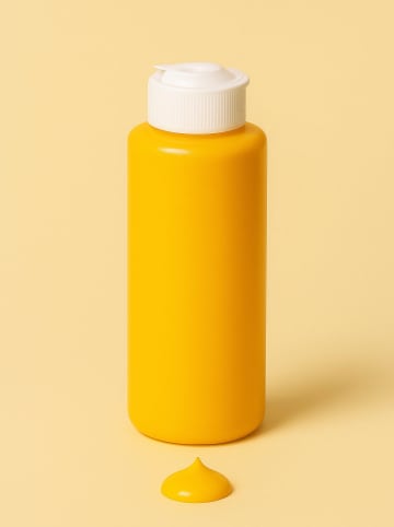 Samimi Farba w kolorze żółtym do tkanin - 125 ml