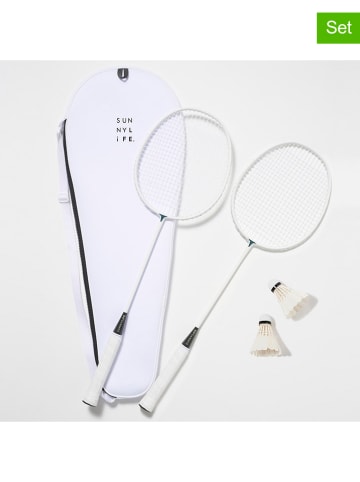Sunny Life Badminton-Set "Casa Blanca" in Weiß