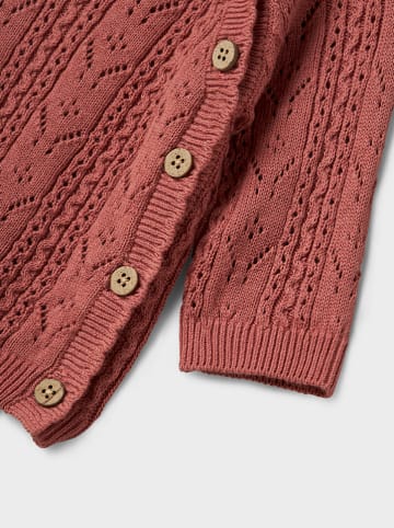 Lil Atelier Sweter "Kajsa" w kolorze ciemnoczerwonym
