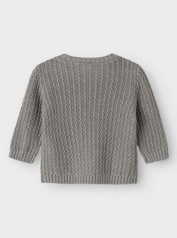 Lil Atelier Sweter "Kanto" w kolorze szarym