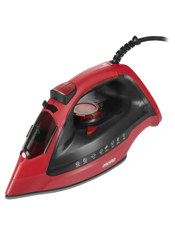 Adler Bügeleisen in Rot/ Schwarz