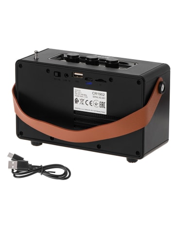 Adler Bluetooth-Radio in Schwarz