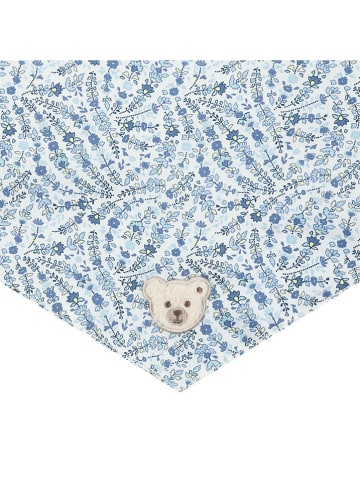 Steiff Driehoekige sjaal blauw