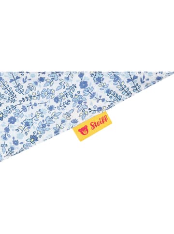 Steiff Driehoekige sjaal blauw