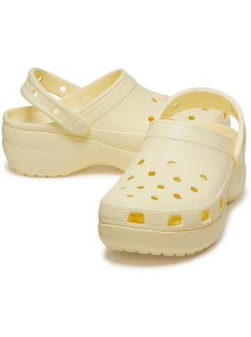 Crocs Crocs "Classic Platform" in Creme