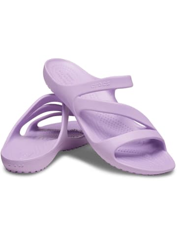 Crocs Klapki "Kadee II" w kolorze fioletowym