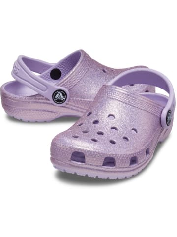 Crocs Crocs "Classic Glitter" in Lila
