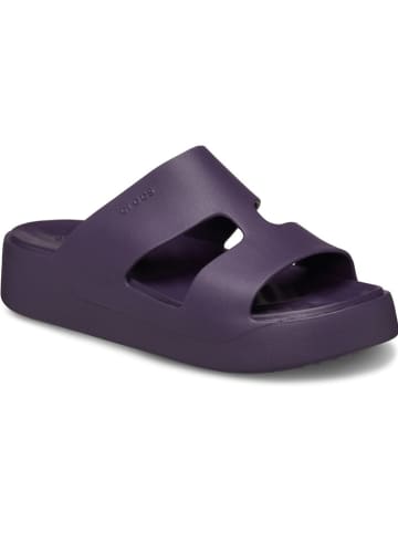 Crocs Klapki "Getaway Platform" w kolorze fioletowym