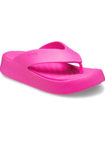 Crocs Zehentrenner "Getaway Platform" in Pink