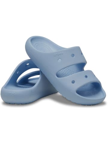 Crocs Pantoletten "Classic" in Hellblau