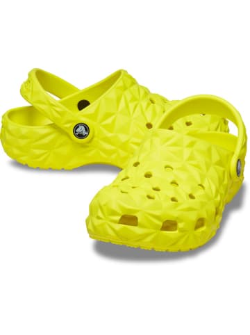 Crocs Crocs "Classic Geometric" in Gelb