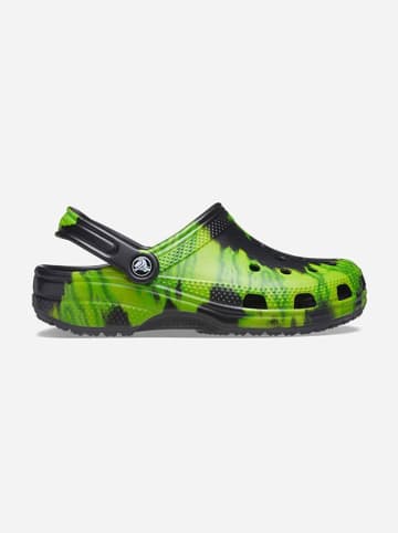 Crocs Crocs "Classic Tie Dye" zwart/groen