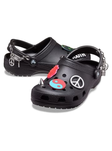 Crocs Chodaki "Classic Create Your Peace" w kolorze czarnym