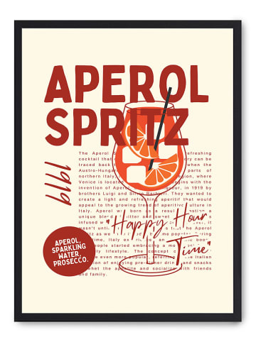 poster lab Gerahmter Kunstdruck "Aperol spritz"