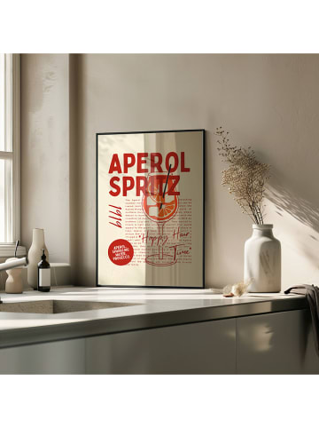 poster lab Gerahmter Kunstdruck "Aperol spritz"