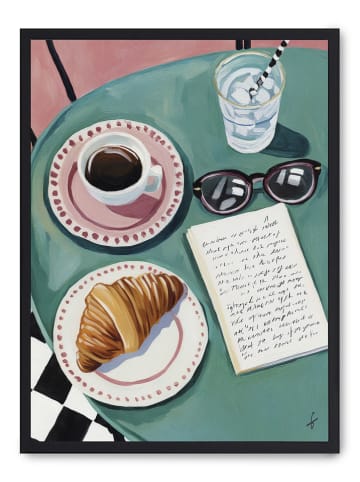 poster lab Gerahmter Kunstdruck "Summer still"