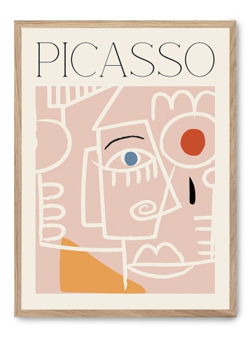 poster lab Gerahmter Kunstdruck "Picasso portraits"