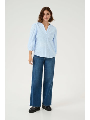 Kaffe Blouse lichtblauw