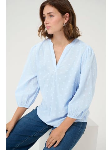 Kaffe Blouse lichtblauw