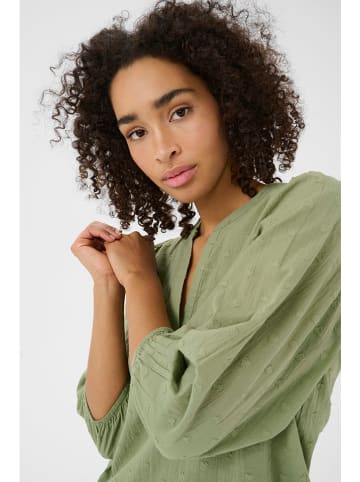Kaffe Bluse in Oliv
