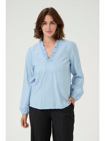 Kaffe Blouse lichtblauw