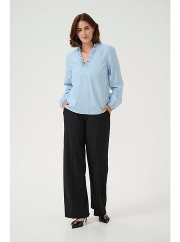 Kaffe Bluse in Hellblau