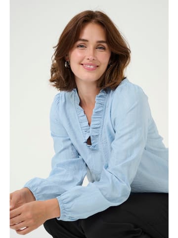 Kaffe Blouse lichtblauw