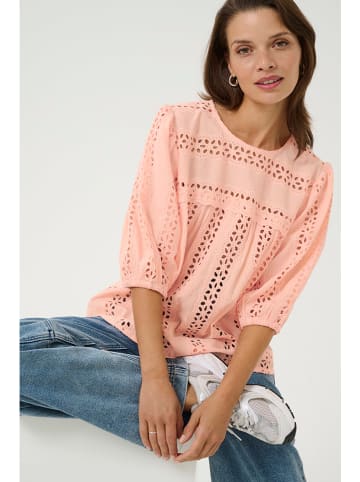Kaffe Blouse abrikooskleurig