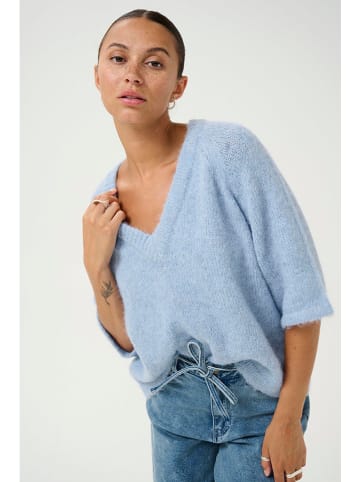 Kaffe Pullover in Hellblau