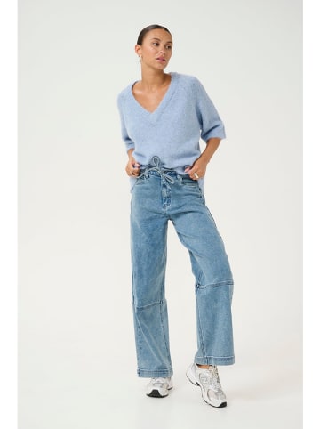 Kaffe Pullover in Hellblau