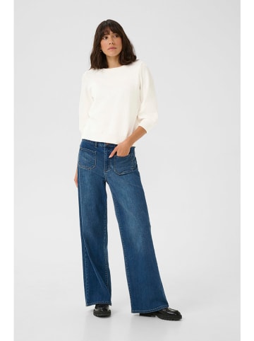 Kaffe Pullover in Creme