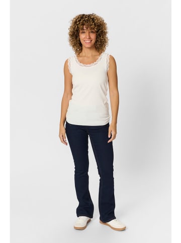 Cream Top w kolorze białym
