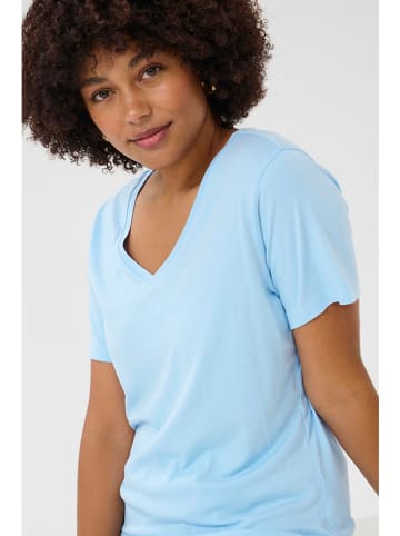 Cream Shirt lichtblauw