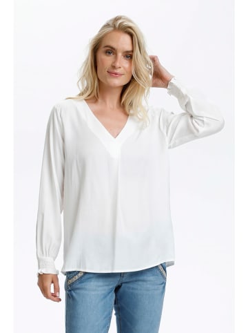 Cream Blouse wit