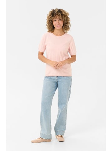 Cream Pullover in Rosa