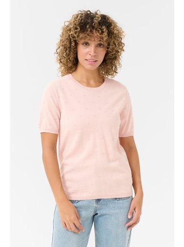 Cream Pullover in Rosa