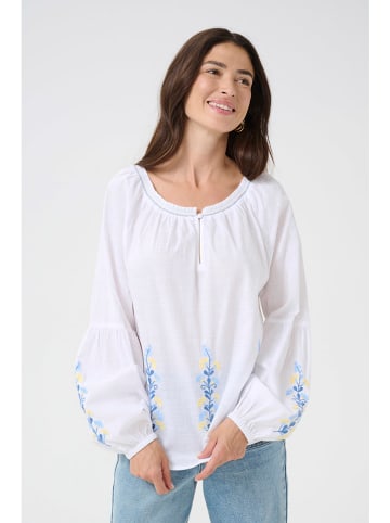Cream Blouse wit