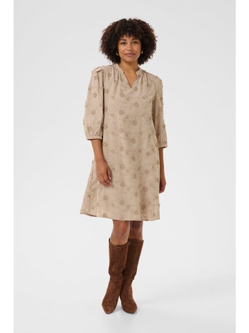 Cream Kleid in Hellbraun