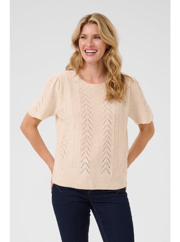 Cream Pullover in Beige