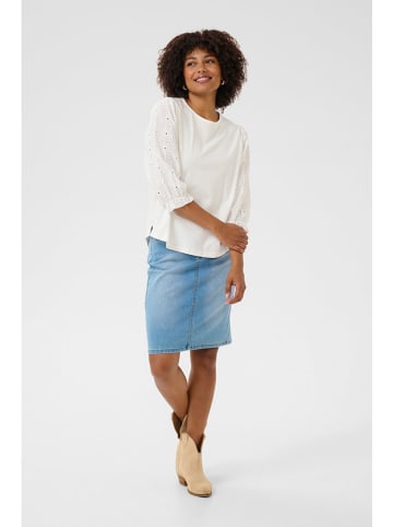 Cream Bluse in Weiß