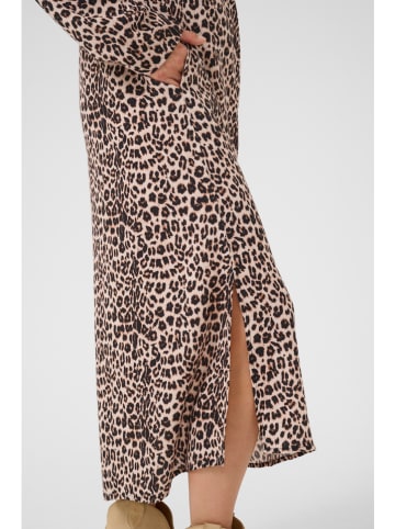 Kaffe Kleid in Beige/ Braun